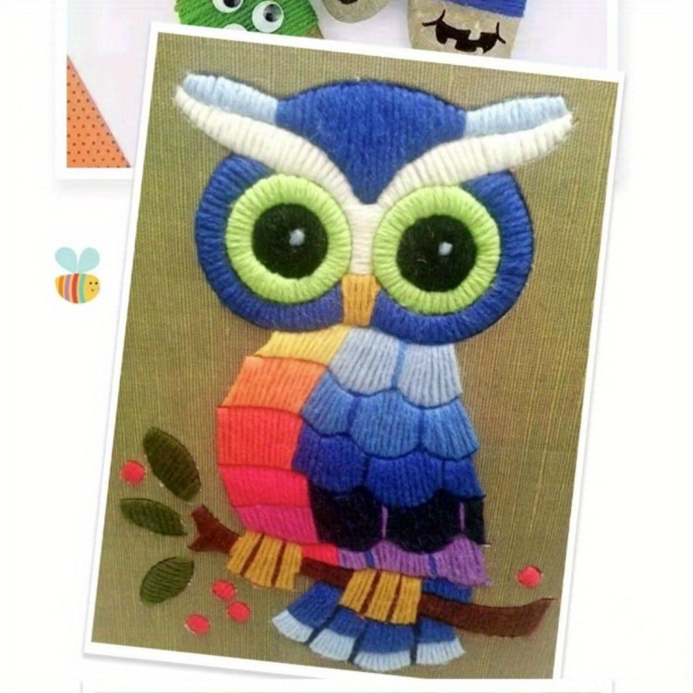 14/24 Twisted Yarn in Mixed Color for DIY Crafts Sewing Weaving Scarves Hats