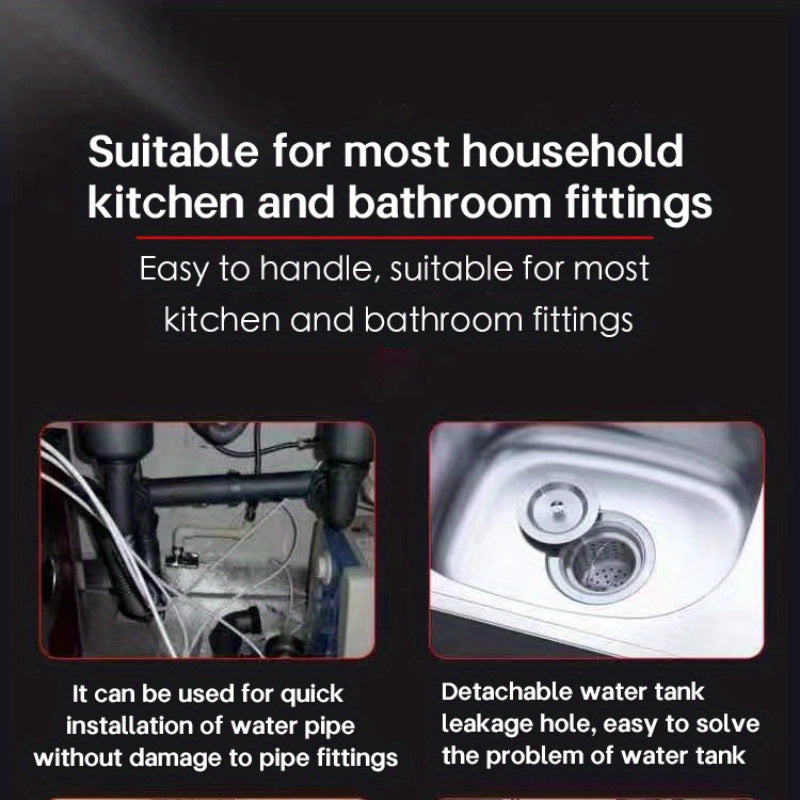 Adjustable Wrench Set for Bathroom and Kitchen Maintenance, Compact, Versatile