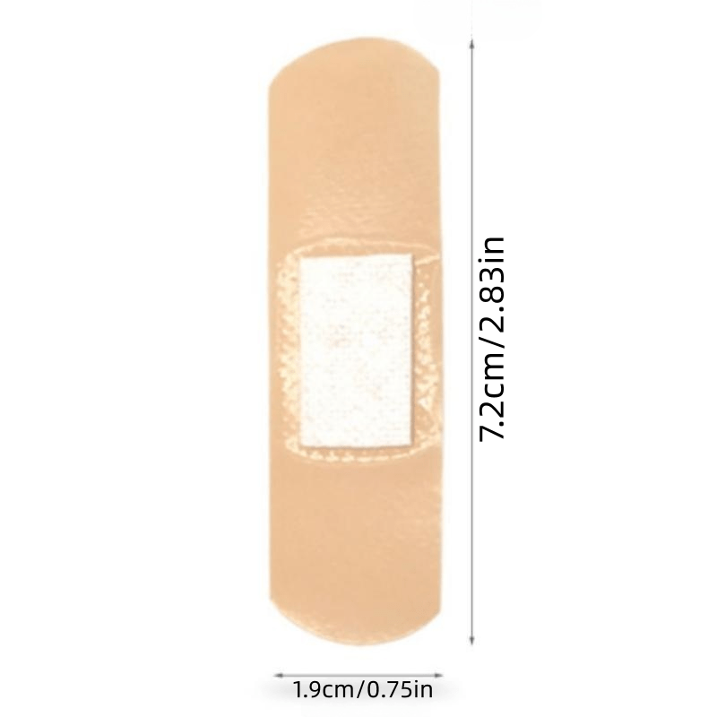 50 Waterproof Breathable Polyethylene Film First Aid Bandages Pack of 50