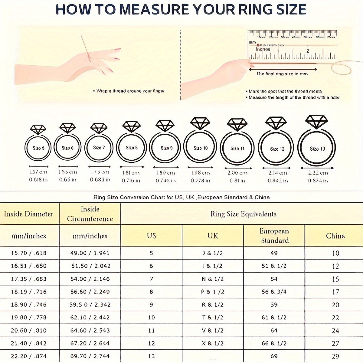 925 Silver Engagement Ring with Zirconia 3ct Moissanite Wedding Anniversary Gift