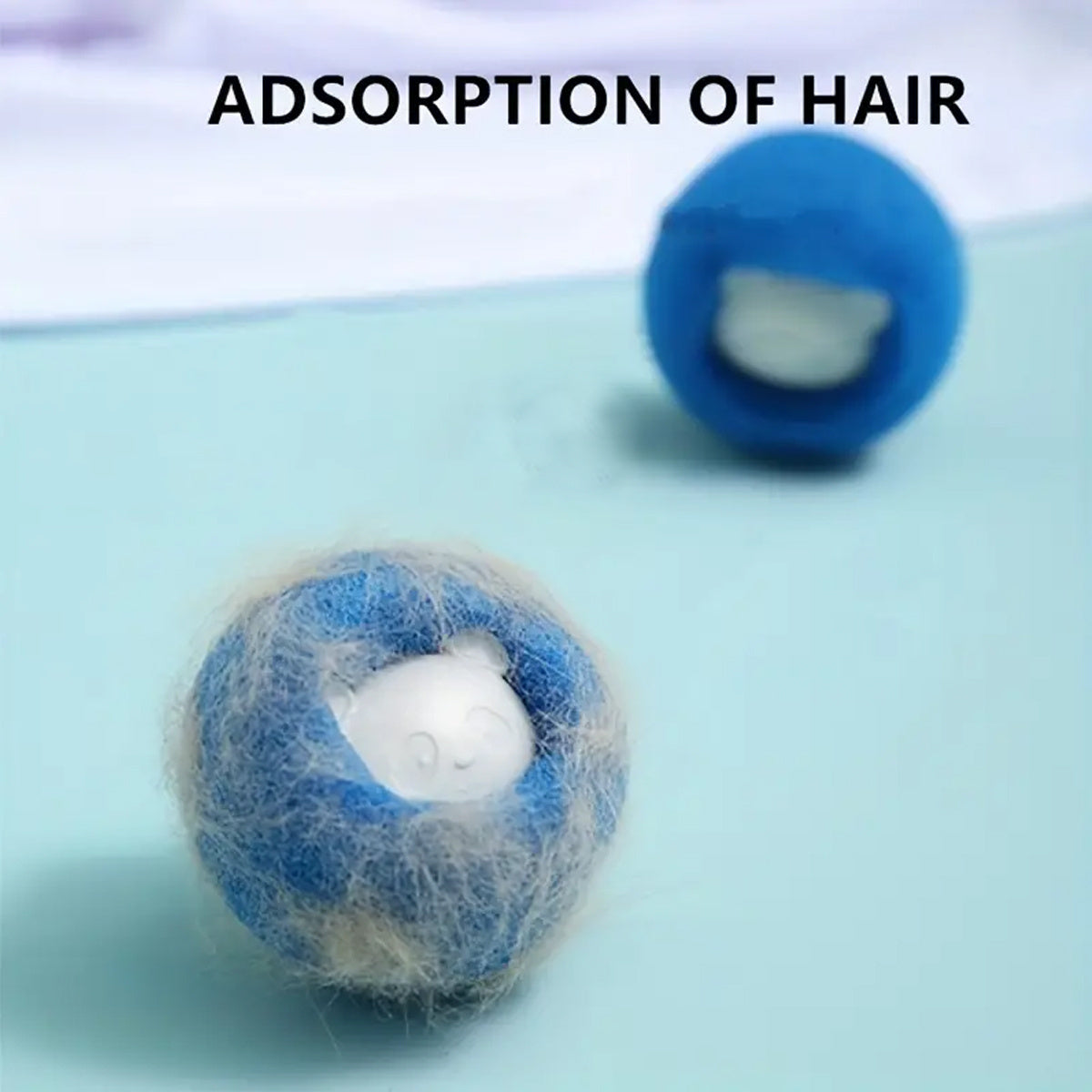 Многоразовые шарики для удаления шерсти домашних животных, ловушки для катышков для стиральных машин, упаковка 6