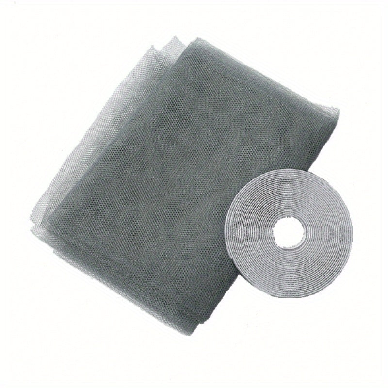 Paquete de 3 mosquiteras adhesivas para ventanas con malla invisible y cinta de bricolaje