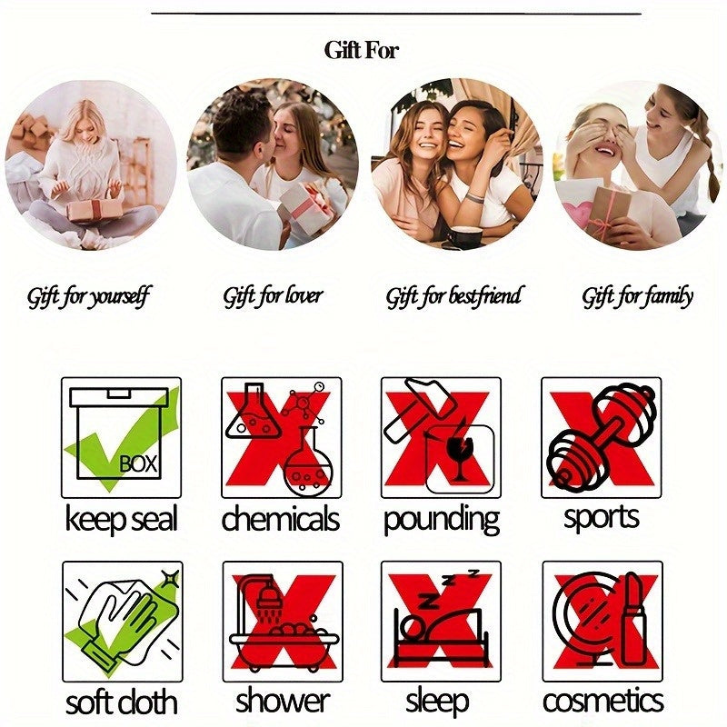 Sterling Silver Wedding Band Set 2-Piece Stackable CZ Stones Engagement Bridal Jewelry