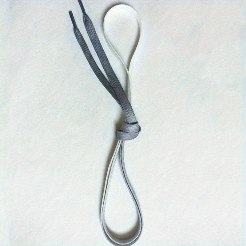 Unisex Polyester Rainbow Shoelaces Athletic Casual Canvas Sneaker Laces
