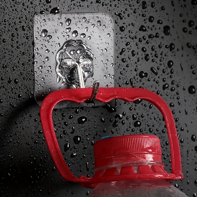 10/30pcs Wall-Mounted Kitchen Hooks Anti-Skid Multifunctional Modern Design