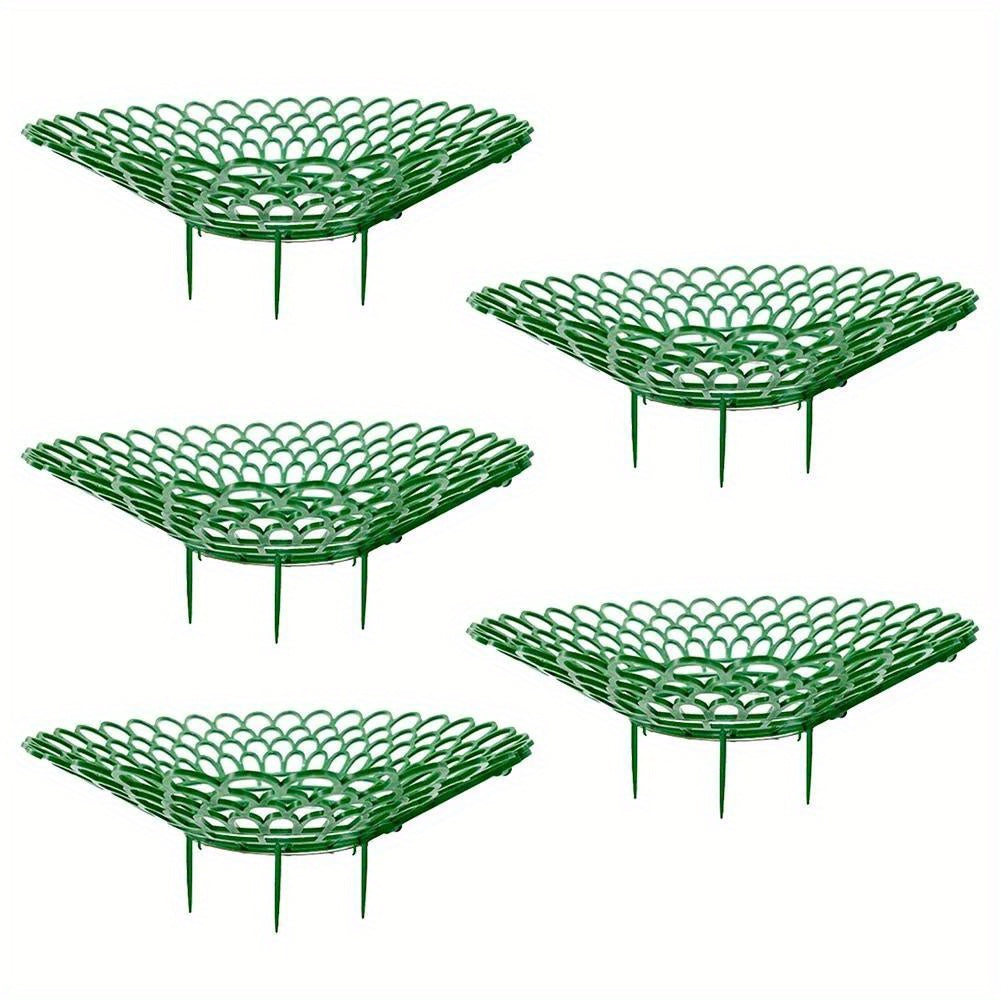 Plastic Strawberry Plant Supports Set of 5 or 10 Green Garden Supports for Tomatoes Peppers and More