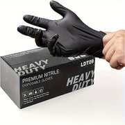 Nitrile Gloves Waterproof Latex-Free Extra-Strong Non-Slip Grip 10 Pack