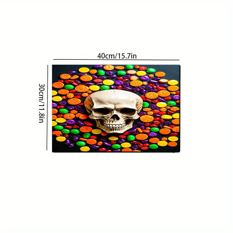 Halloween Decor Set with Washing Machine Coffee Machine and Tableware Drying Mat Non-slip Dust-proof Cover