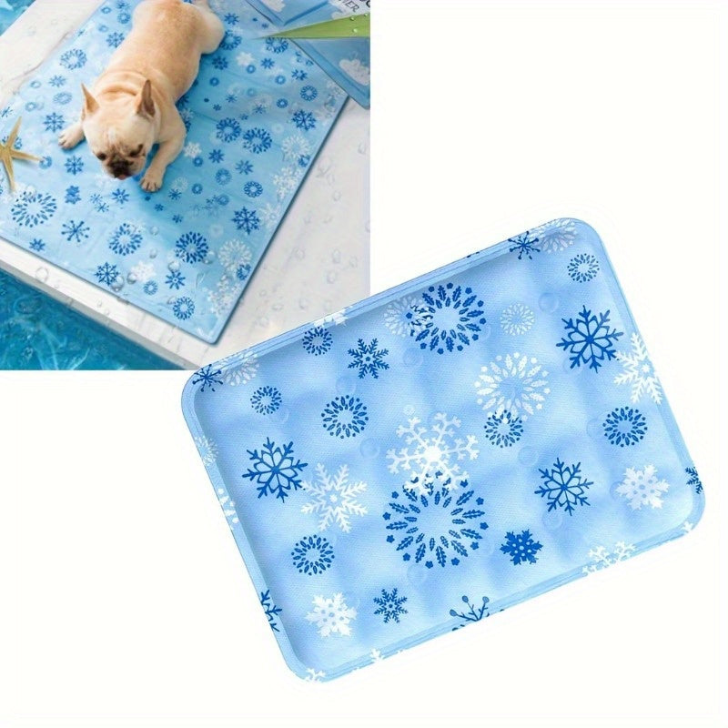 Pet Cooling Mat Waterproof Non-Toxic Gel for Dogs Indoor Outdoor Durable and Easy to Clean