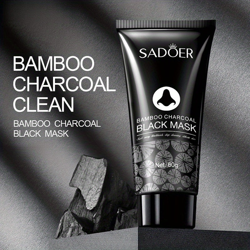 Facial Mask for Oily Skin Bamboo Charcoal Deep Cleansing Pore Refining Hydrating Men Women
