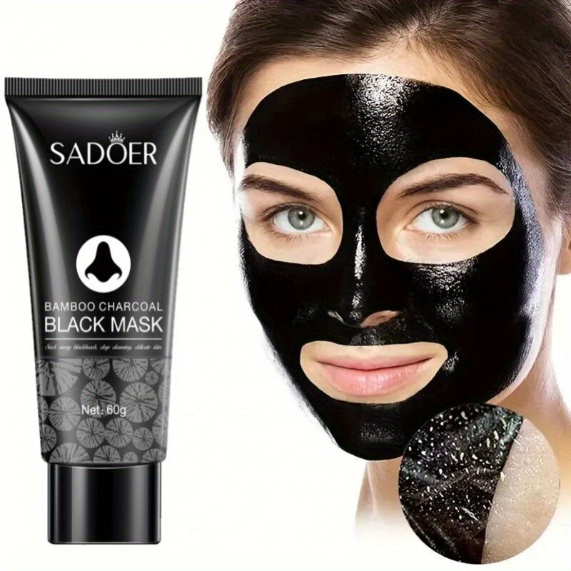Facial Mask for Oily Skin Bamboo Charcoal Deep Cleansing Pore Refining Hydrating Men Women