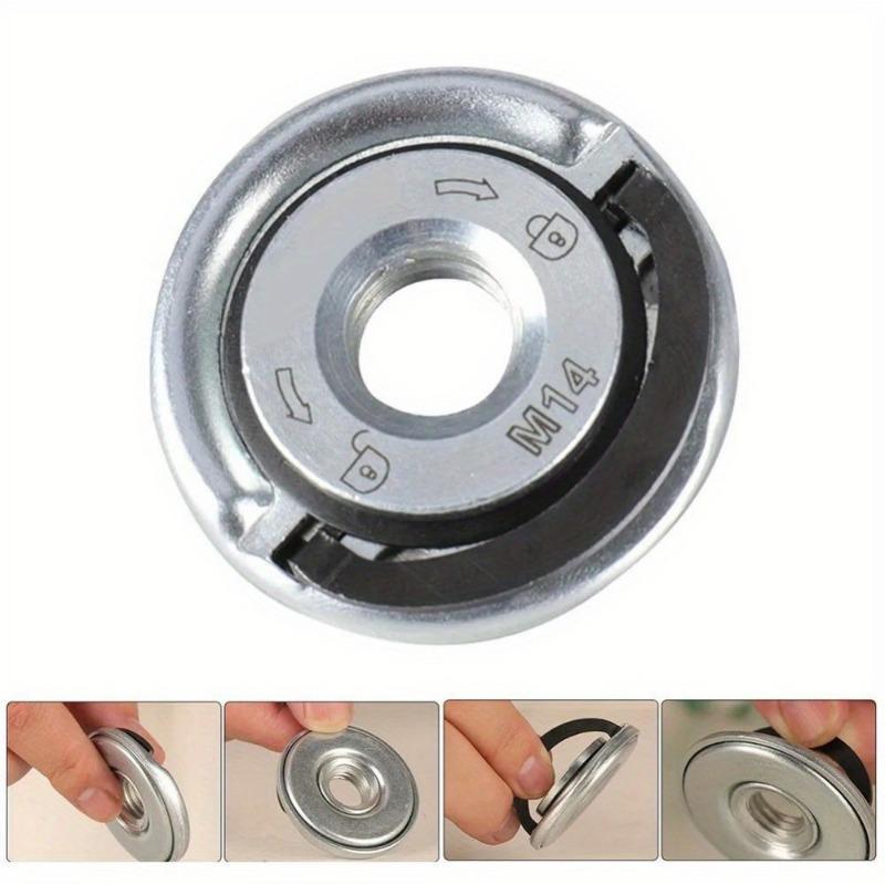 Universal Metal Flange Nut for Angle Grinder M14 Quick Release Clamping