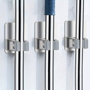 Juego de 3 ganchos de pared de acero inoxidable sin taladro, duraderos y para organización