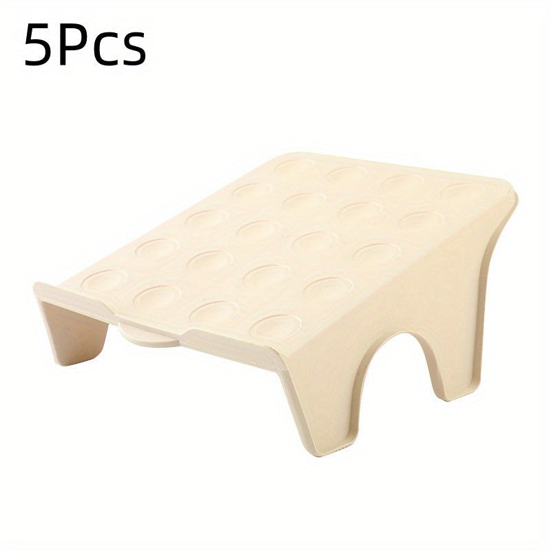 Conjunto de estantes para zapatos de doble capa para espacios pequeños, fácil de instalar, organizador de almacenamiento