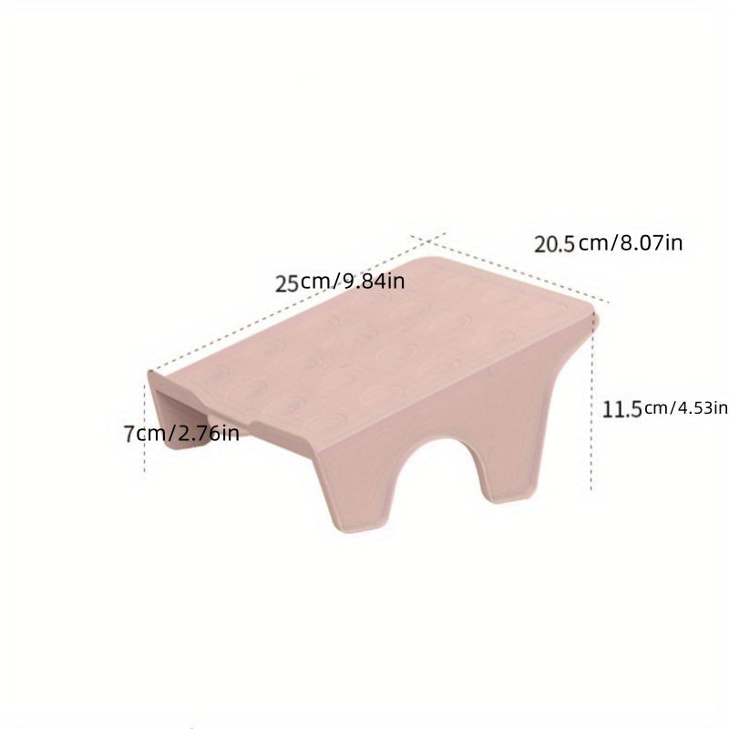 Conjunto de estantes para zapatos de doble capa para espacios pequeños, fácil de instalar, organizador de almacenamiento