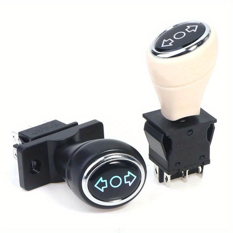 Child's Electric Car Accessories Black White Metal Plastic Forward Reverse Switch