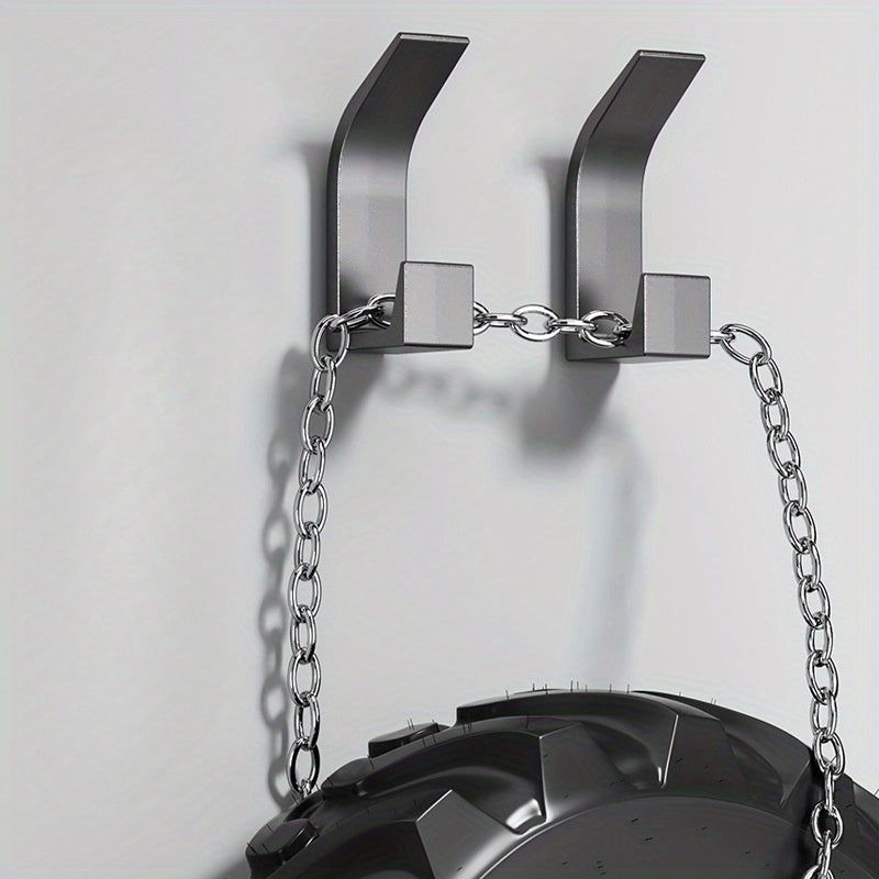 Durable ABS Wall Hooks 5-Piece for Bedroom Kitchen Bathroom