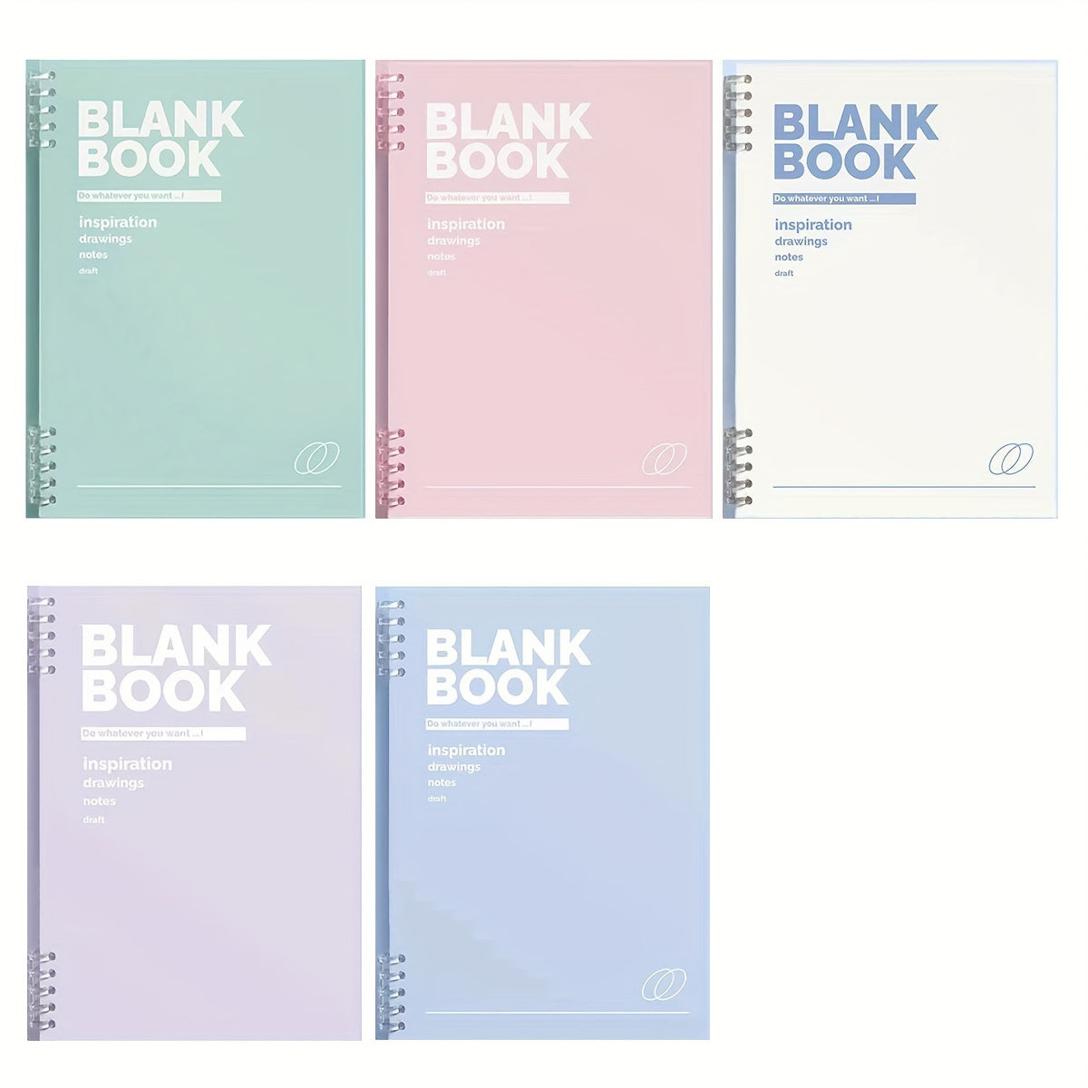 A5 Matte Finish College Ruled Notebook with 60 Detachable Sheets for Students