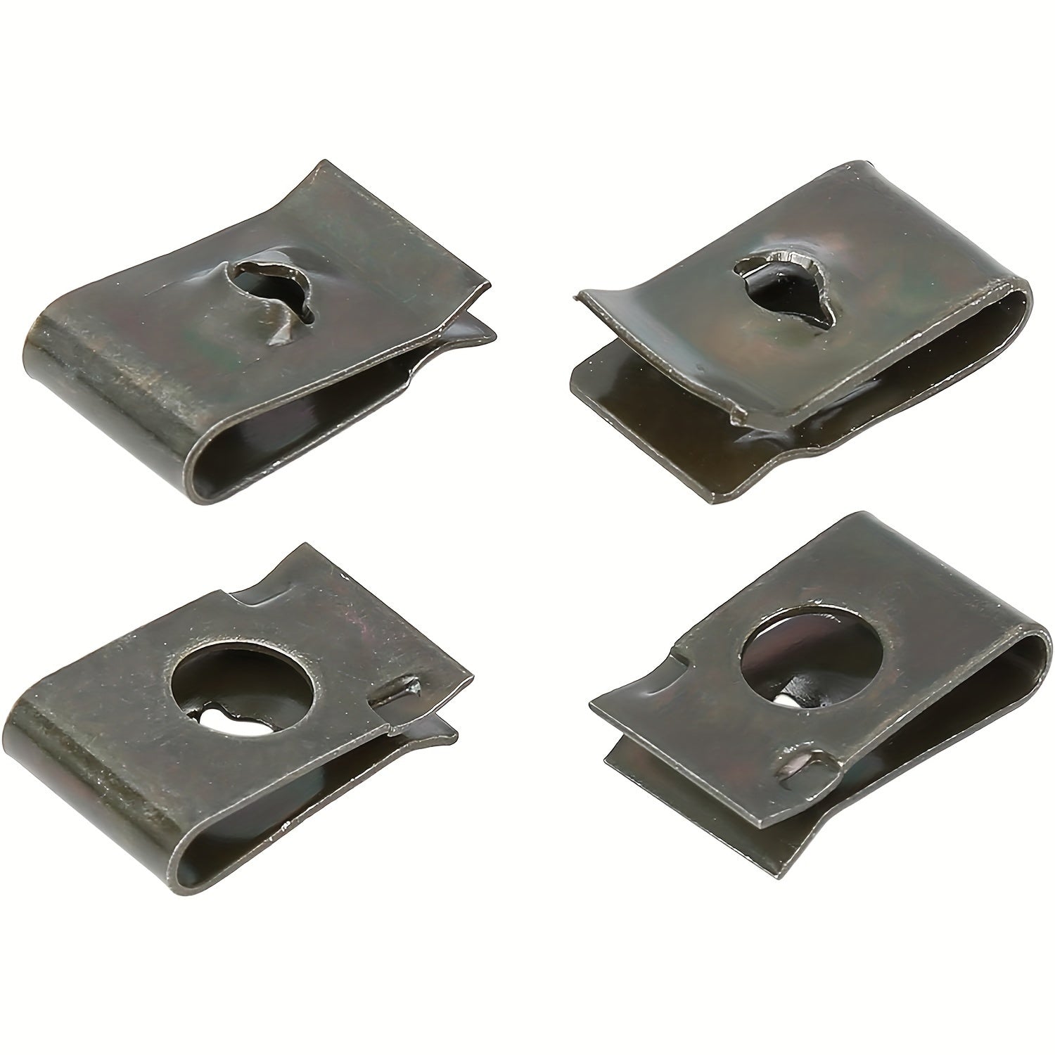 20 piezas de clips de sujeción de hierro de alta resistencia para coche para motor, guardabarros, protectores de parachoques