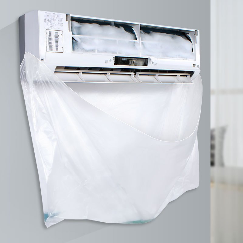 Waterproof AC Cover for Wall-Mounted Units Reusable Dust and Dirt Protector