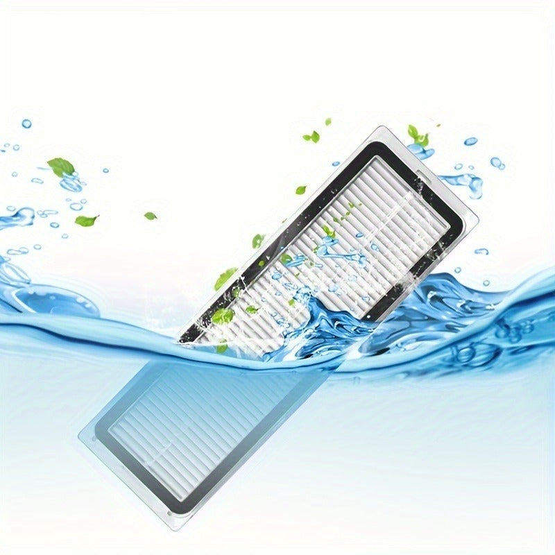 Комплект запасных частей для робот-пылесосов Dreame Bot L10s Pro и L10s Ultra, включая 32 шт. боковых щеток, фильтров, швабр, тряпок и мешков для пыли.