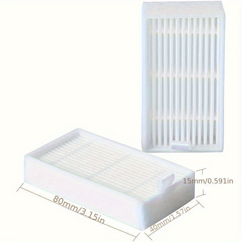 Set of 10 HEPA Replacement Filters for Robot Vacuums, Compatible with V3s V5s
