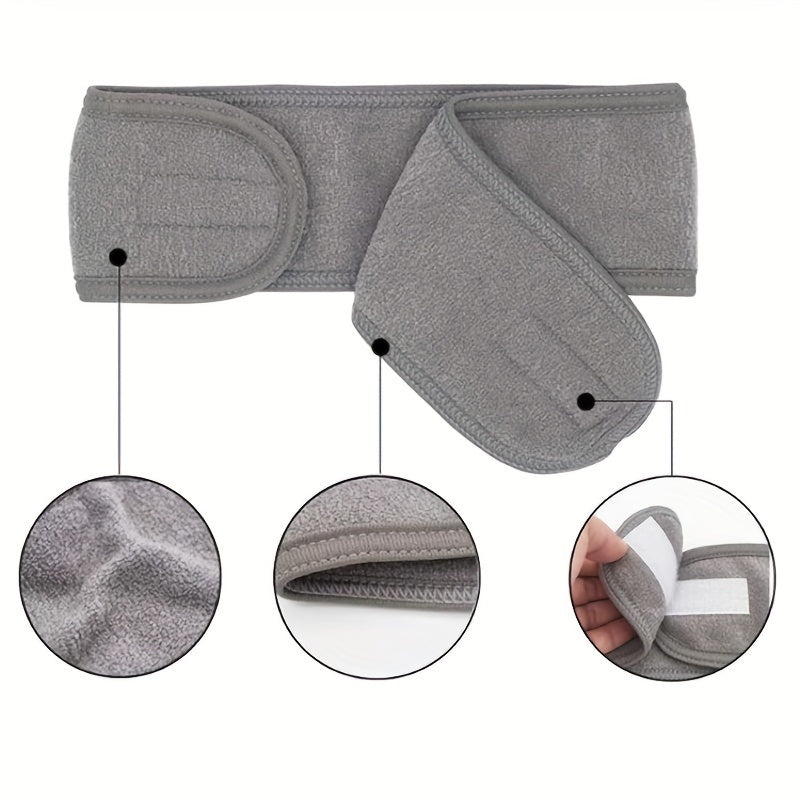 Lightweight Space-Themed Hairband Towel for Makeup Face Washing and Yoga