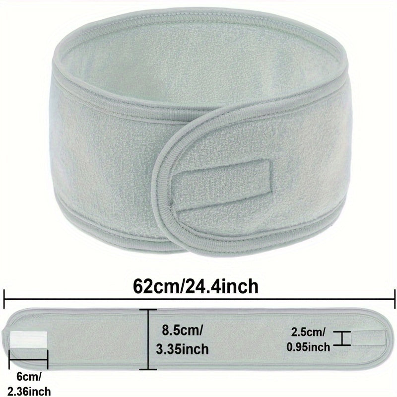 Lightweight Space-Themed Hairband Towel for Makeup Face Washing and Yoga