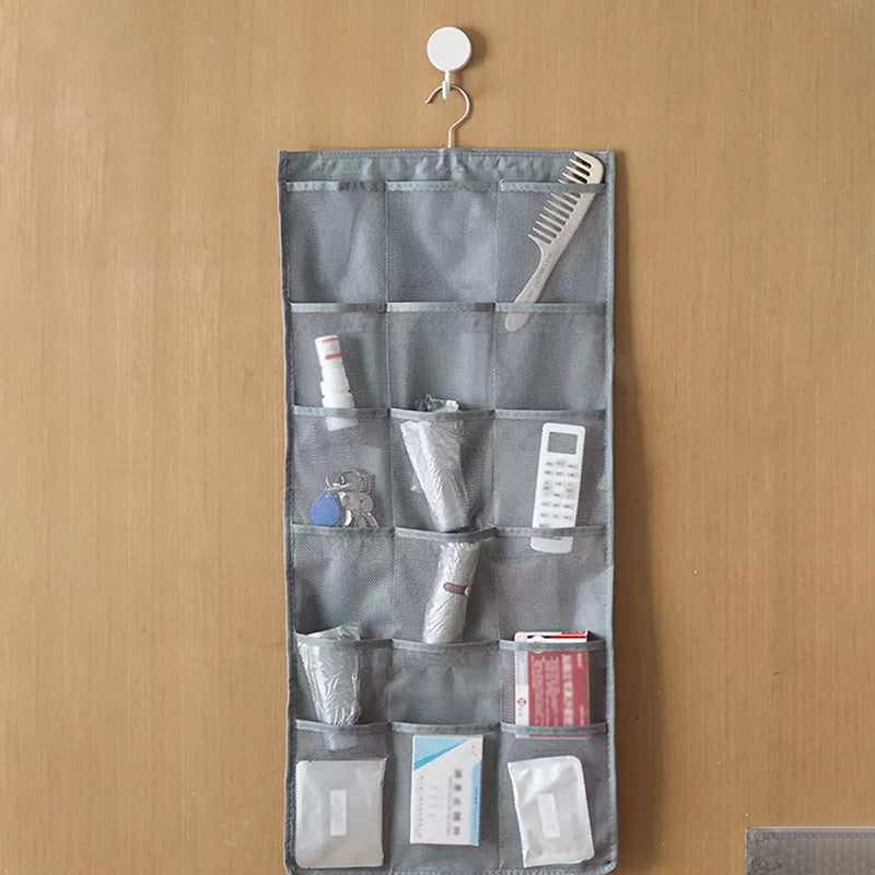 Breathable Fabric Hanging Storage Bag Wall Organizer for Socks Underwear Supplies