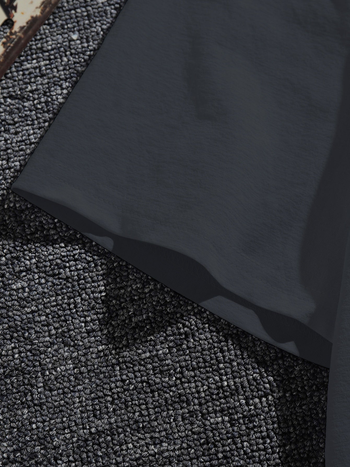 Plus Size Men's Polyester Crew Neck T-Shirt with Evil Old Man Skull Design for Summer