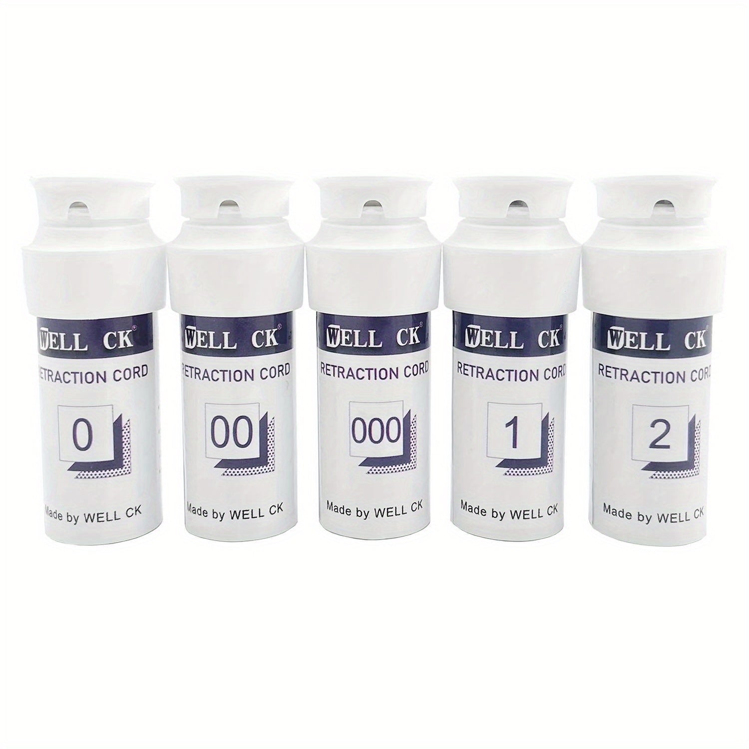 Unscented Dental Gingival Retraction Cord Cotton Thread Sizes 0-2