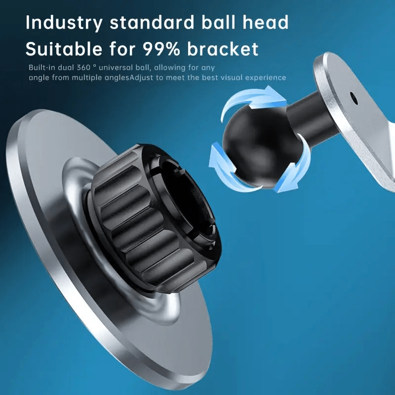 Aluminum Alloy Magnetic Phone Mount for Tesla Model 3 and Y Secure Grip Adjustable