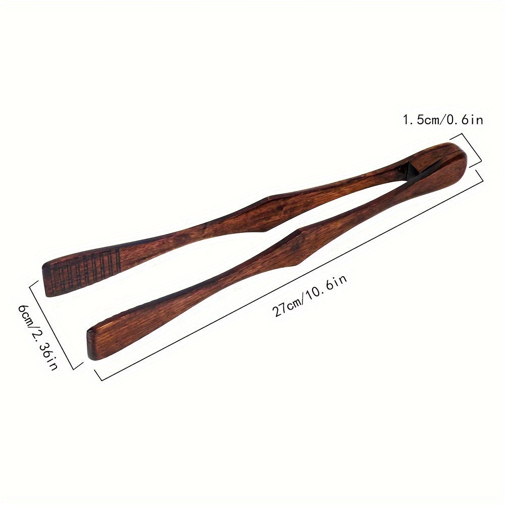 Bamboo Food Tongs High-Temperature Resistant for Grilling Cooking Serving