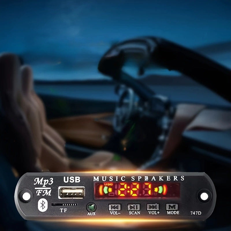 Wireless Car MP3 Player USB Audio Decoder Radio Module for Vehicles