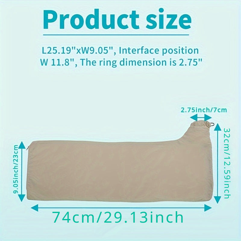 Mustahkam Universal Stol Saw Chang'i Sumkasi - Yetakchi Brendlar bilan Mos, 25.4 sm Sawlar uchun 6.35 sm Chang Porti bilan Mo'ljallangan, Uzoq Muddatli Foydalanish uchun Kanvas To'plovchi Qo'shimcha