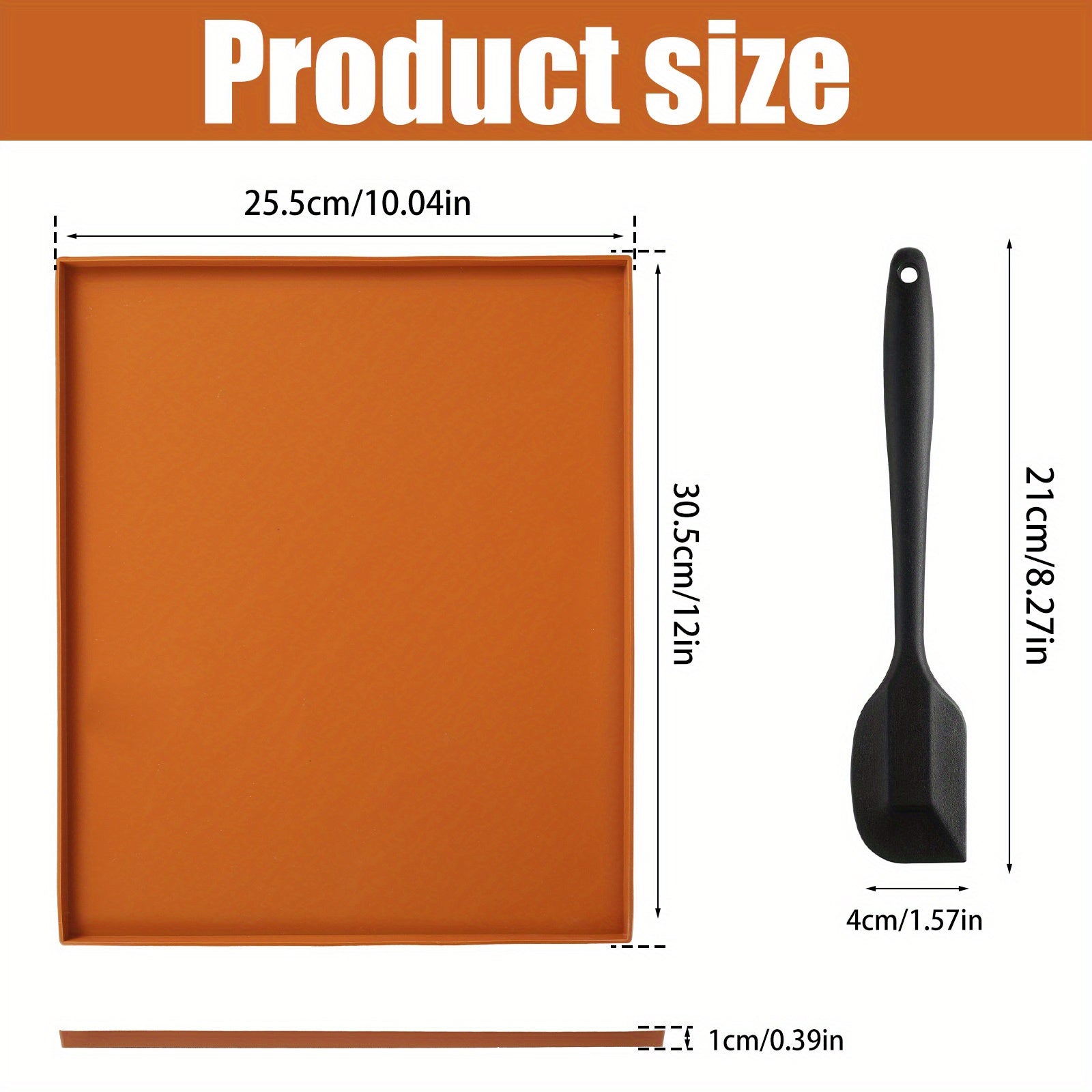 Set of 4 Silicone Dehydrator Mats with Non-Stick Edges for Fruit Leather Vegetables Herbs