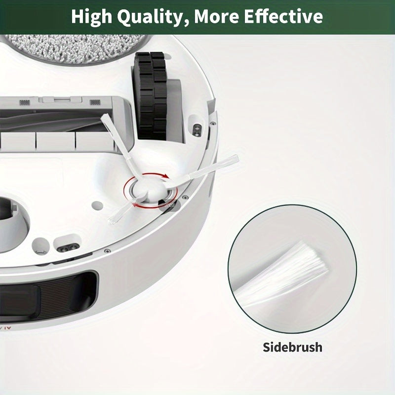 Robot changyutgich uchun 14 ta qismlik changyutgich aksessuarlar to'plami, cho'tkalar, filtrlash, mop