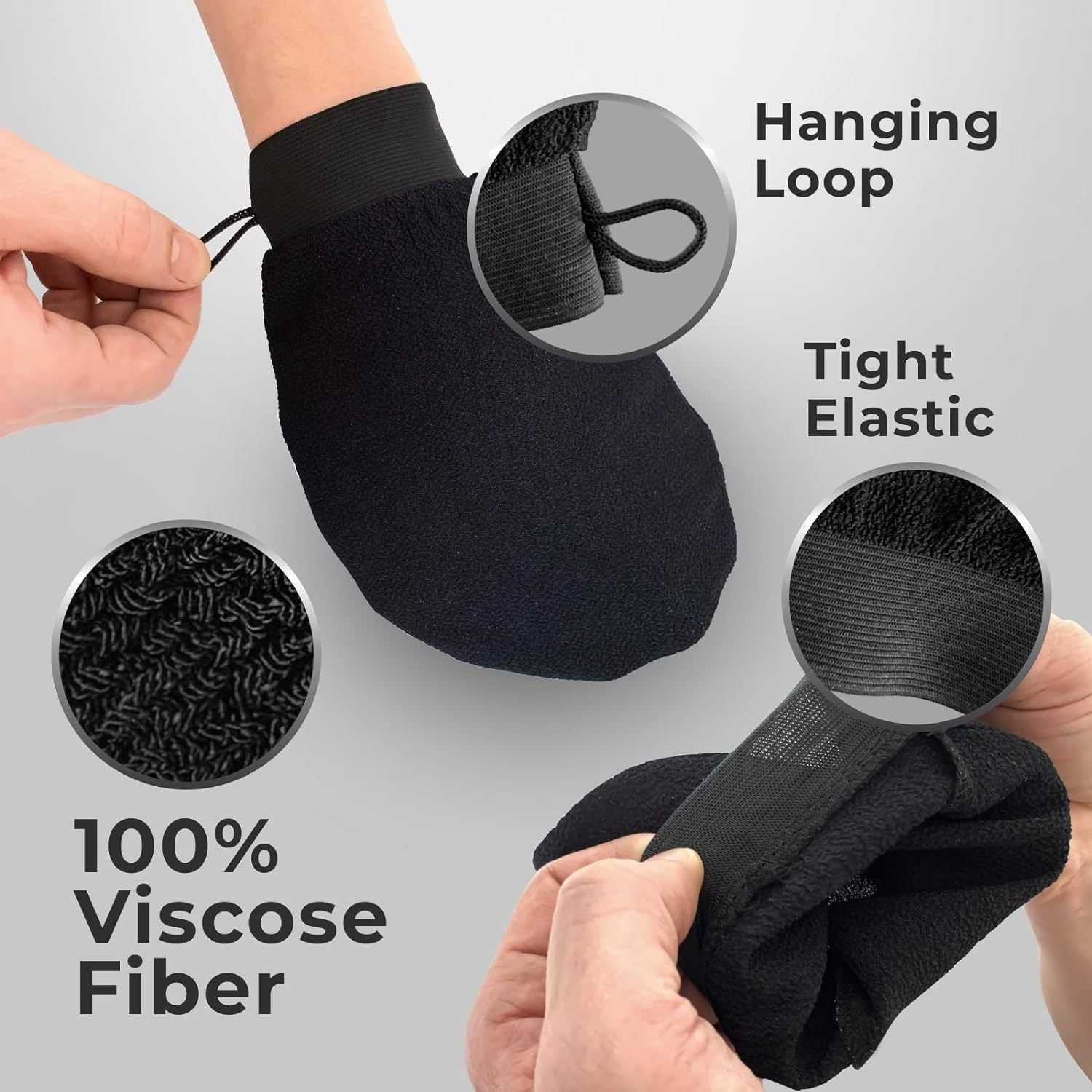 Эксклюзивные массажные рукавицы для удаления омертвевших клеток кожи и глубокого очищения