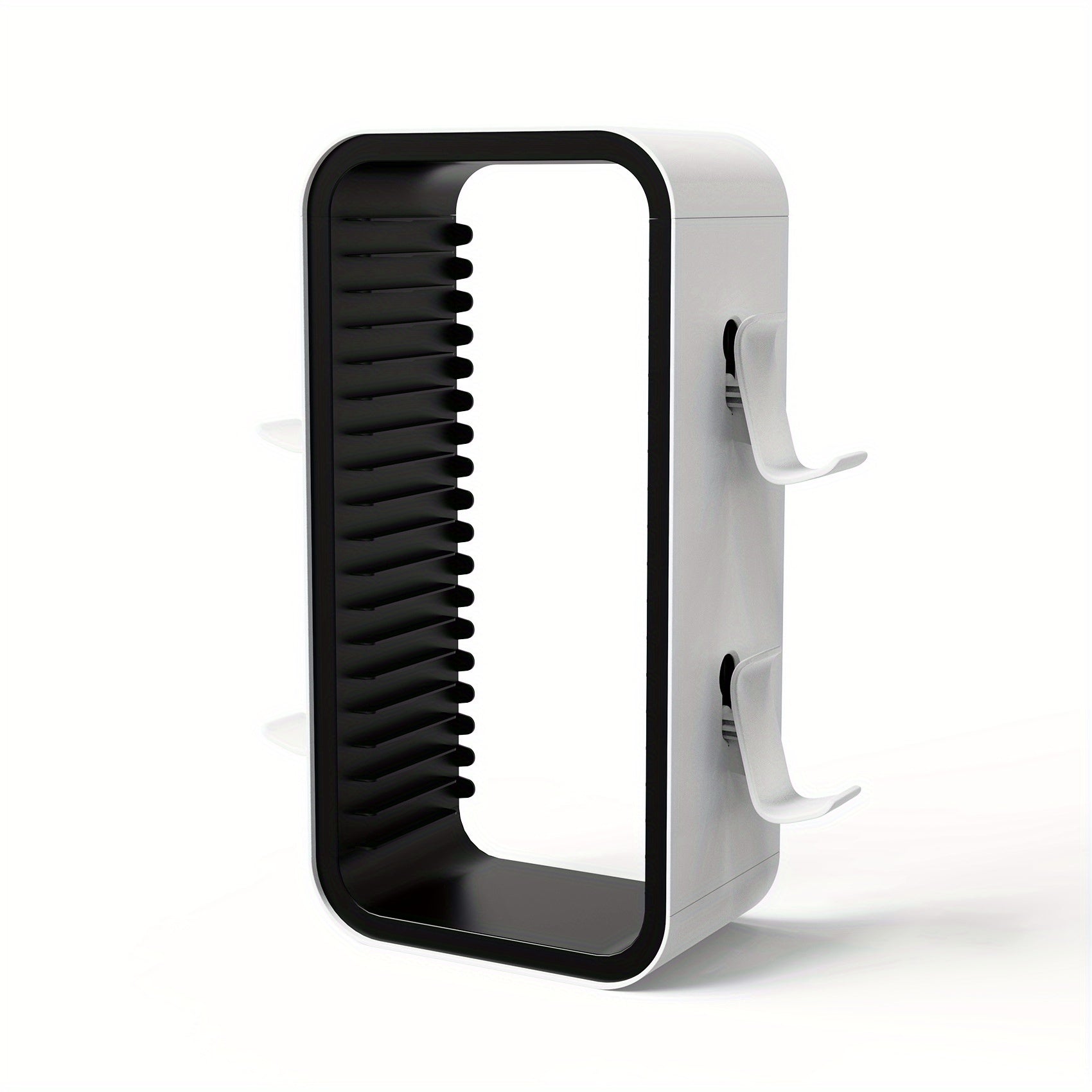 Game Storage Stand for PS5 PS4 Switch Xbox Holds 18 Discs 4 Controllers