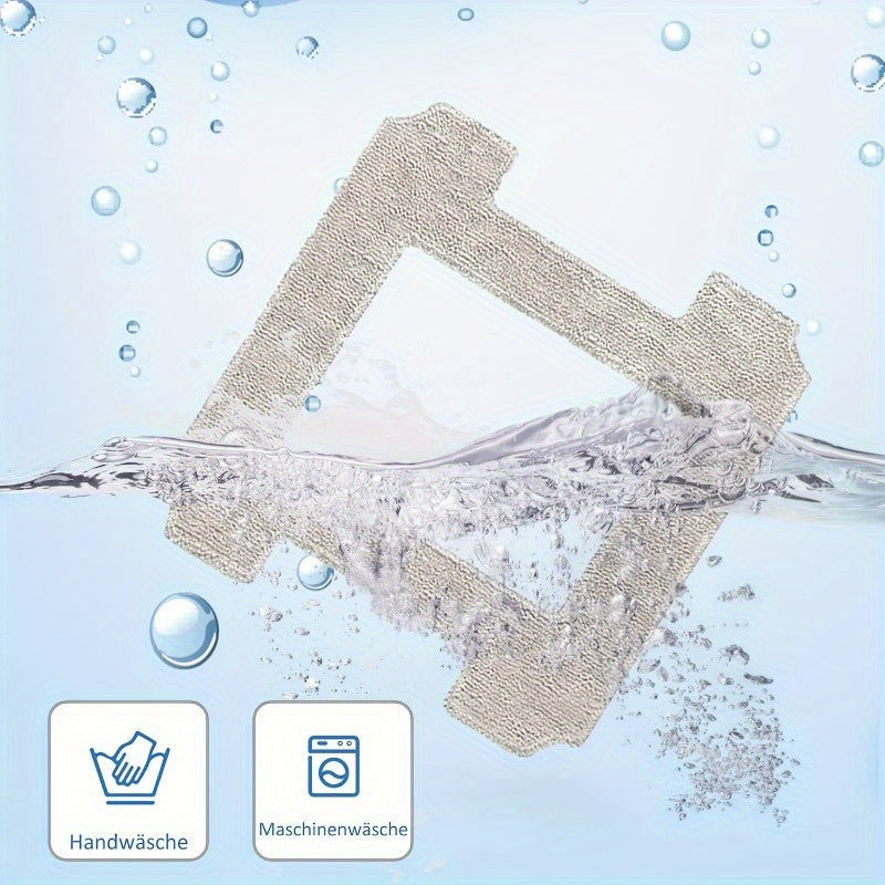 Set of 10 Reusable Microfiber Cleaning Pads for Window Vacuums Floor Attachments