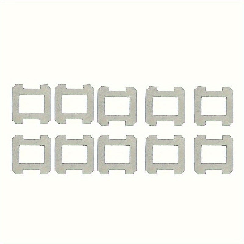 Set of 10 Reusable Microfiber Cleaning Pads for Window Vacuums Floor Attachments