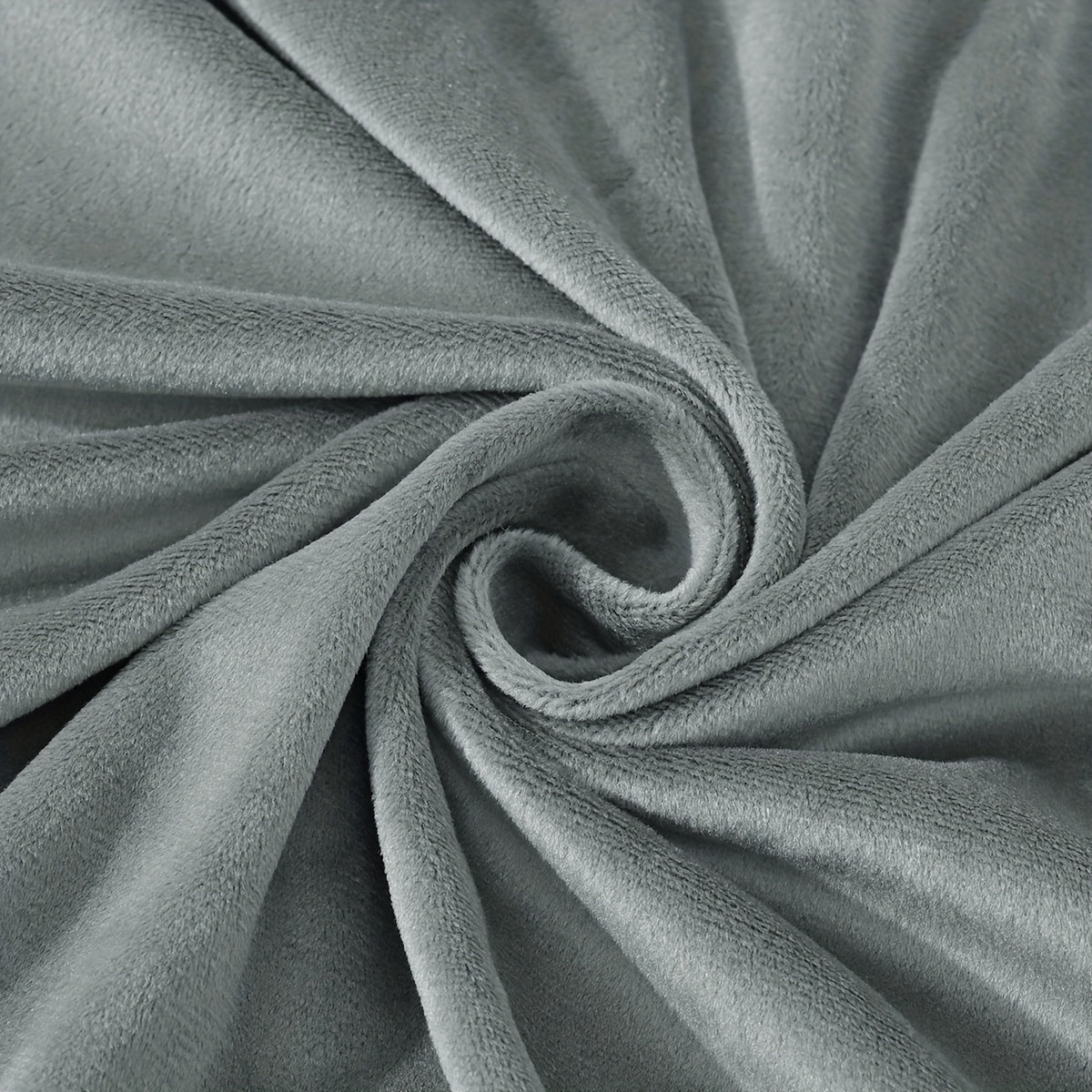 Luxurious Silver Fox Velvet Throw Pillow Cover with Zipper Closure