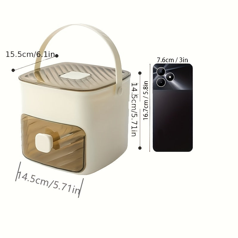 48 Ice Cube Molds with Lids Large Capacity Double-Layer Food Grade Plastic Kitchen Tool