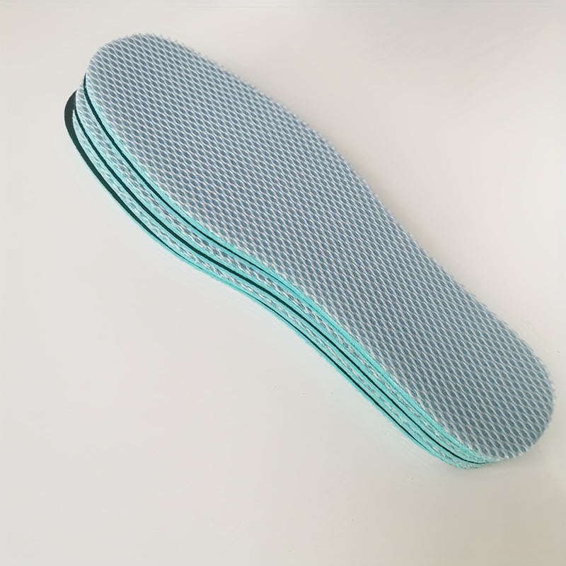Unisex Breathable Sweat-Absorbing Insoles Cushion Pads for Women Men