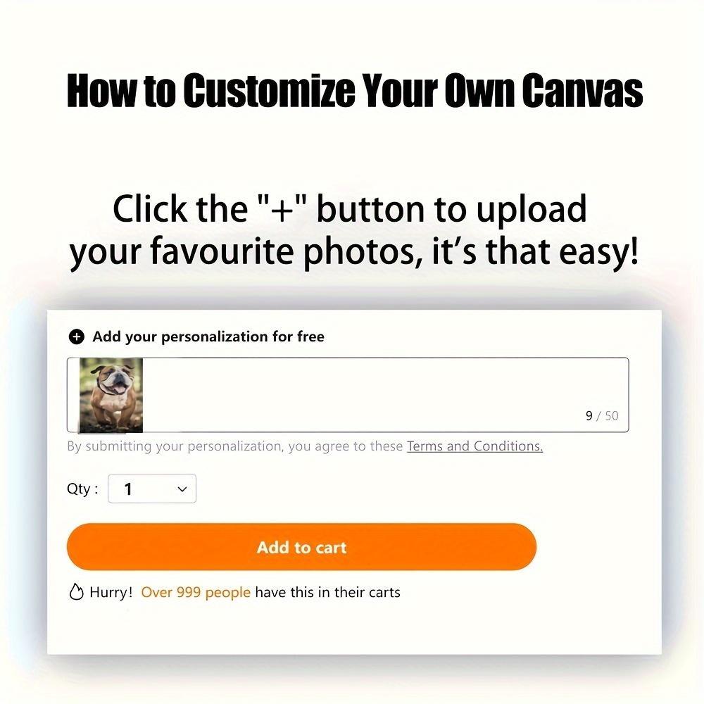 Personalized Canvas Wall Art for Family Weddings and Anniversaries Custom Gift