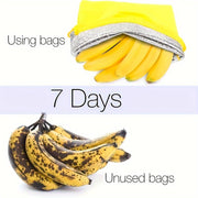 Reusable ABS Banana Storage Bag Washable Fruit Keeper for Kitchen Organization