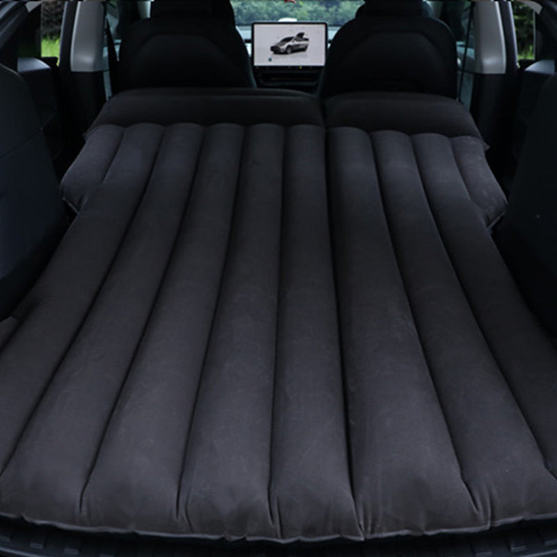 Portable Car Air Mattress for Road Trips and Camping Durable PVC Fits in Trunk Sleeping Pad