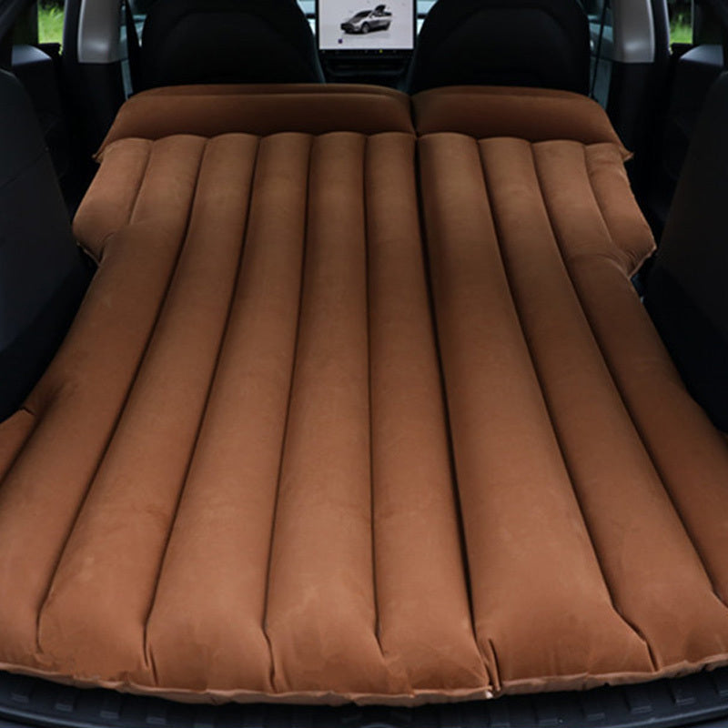 Portable Car Air Mattress for Road Trips and Camping Durable PVC Fits in Trunk Sleeping Pad
