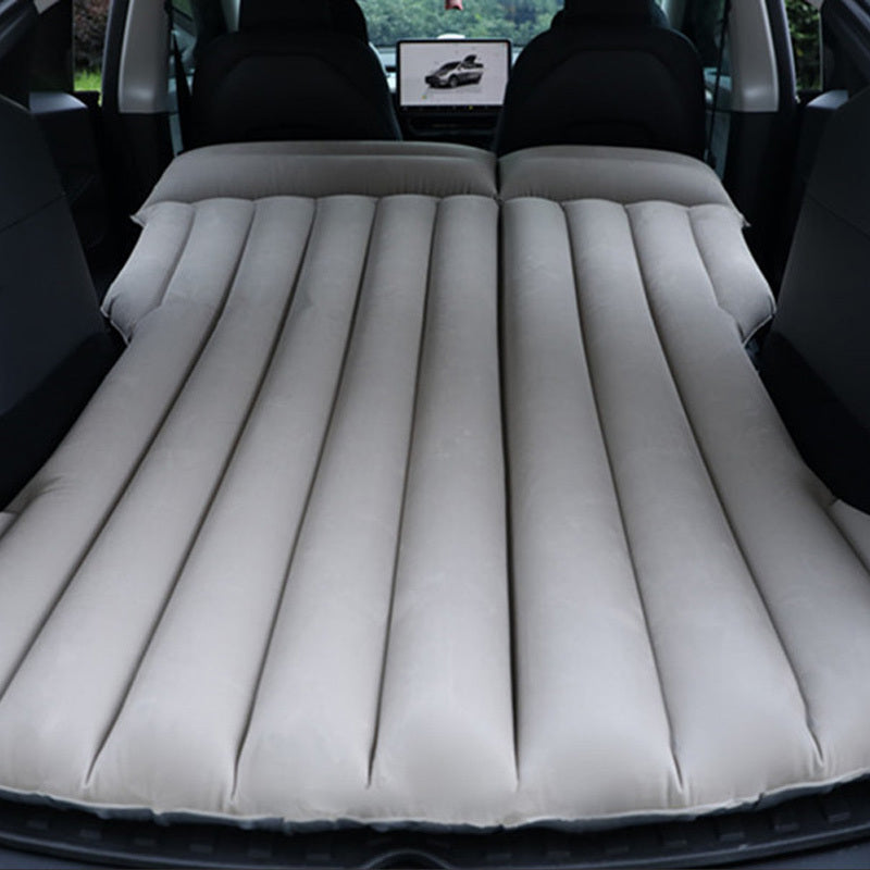 Portable Car Air Mattress for Road Trips and Camping Durable PVC Fits in Trunk Sleeping Pad
