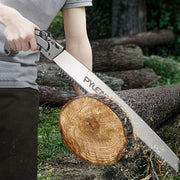 Stainless Steel Hand Saw for Wood Cutting Logging Gardening with Ergonomic Grip
